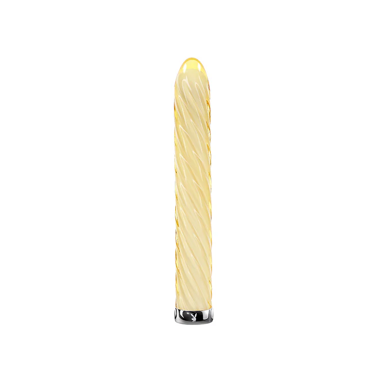 1004-playboy-pleasure-twist-of-fate-glass-vibrator-1.webp Playboy Pleasure Twist of Fate Glass Vibrator