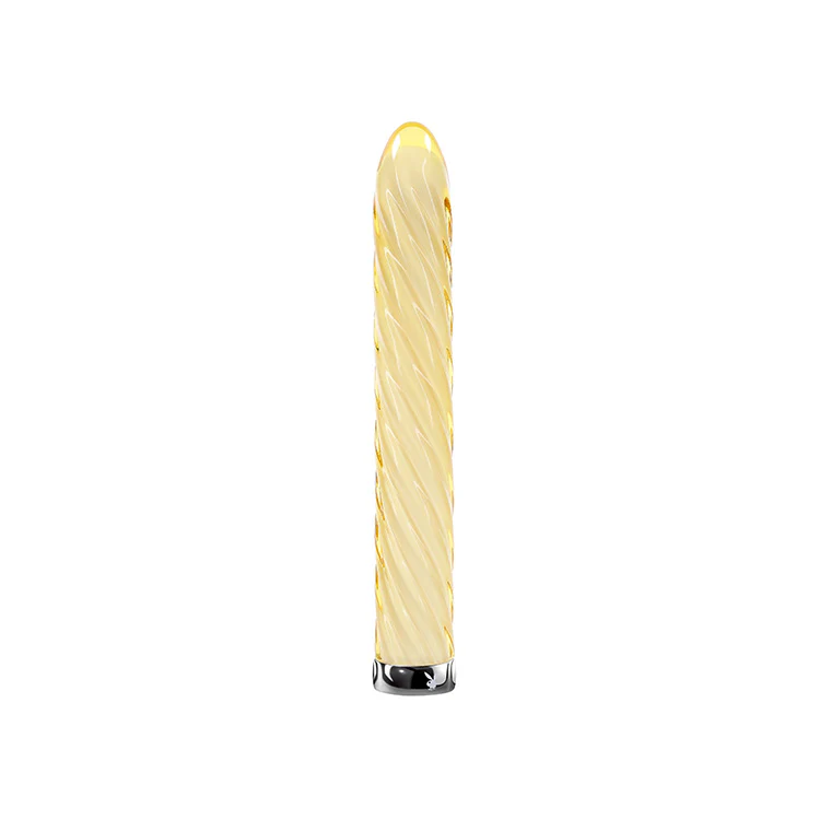 1004-playboy-pleasure-twist-of-fate-glass-vibrator-2.webp Playboy Pleasure Twist of Fate Glass Vibrator