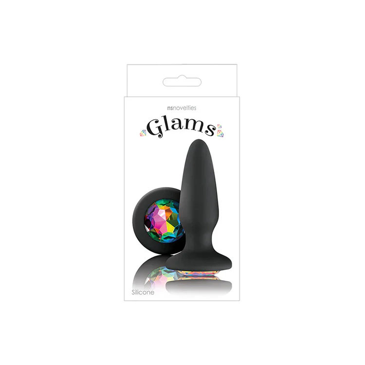 1018-glams-rainbow-gem-anal-plug-2.webp Glams Rainbow Gem Anal Plug