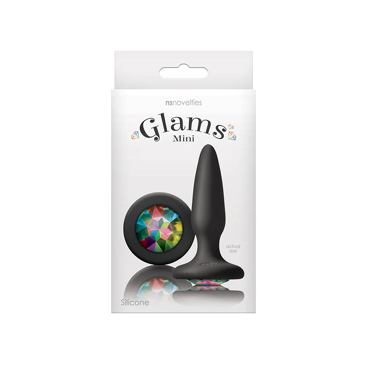1019-glams-rainbow-gem-mini-anal-plug-2.webp Glams Rainbow Gem Mini Anal Plug