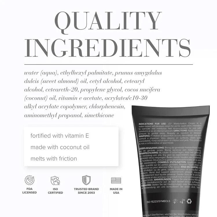 System JO Masturbation Cream 4oz