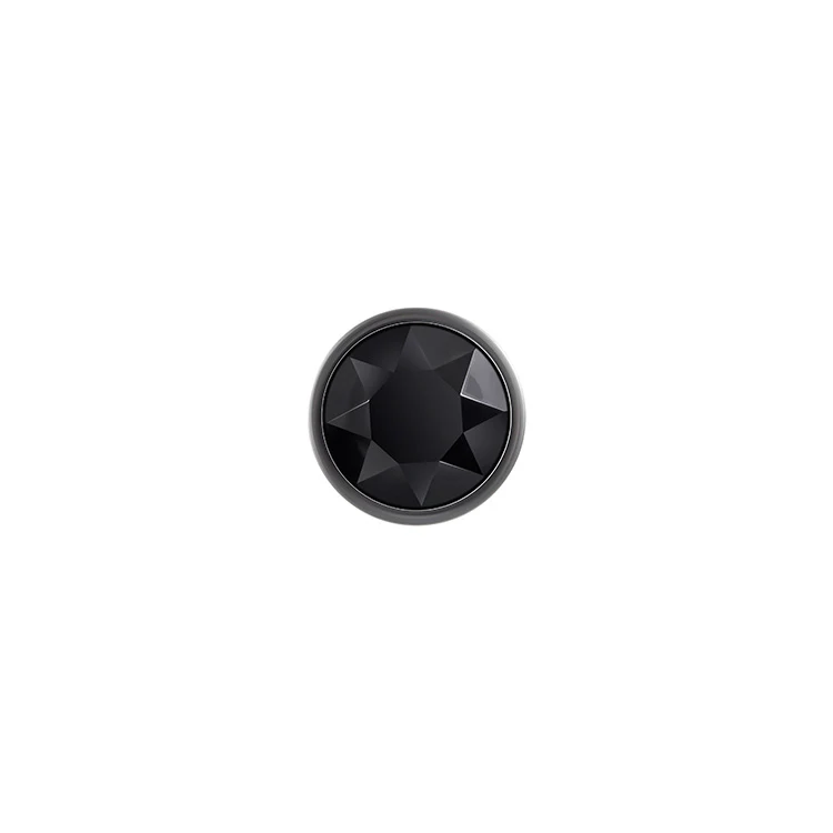 Small Black Gem Anal Plug
