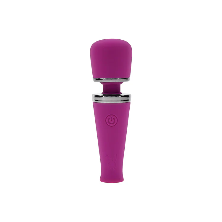 Playboy Pleasure Mic Drop Mini Wand Vibrator