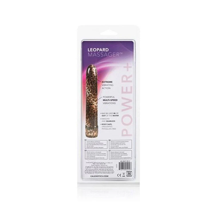 Power + Leopard Massager