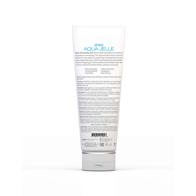 Wicked Simply Aqua Jelle Lube
