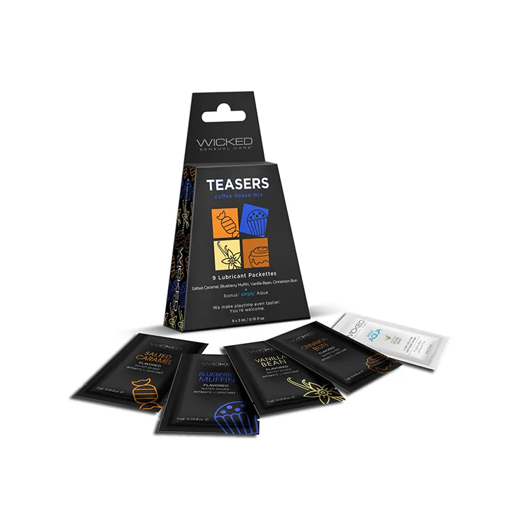 Wicked Teaser Coffee House Lubricant Taster Set