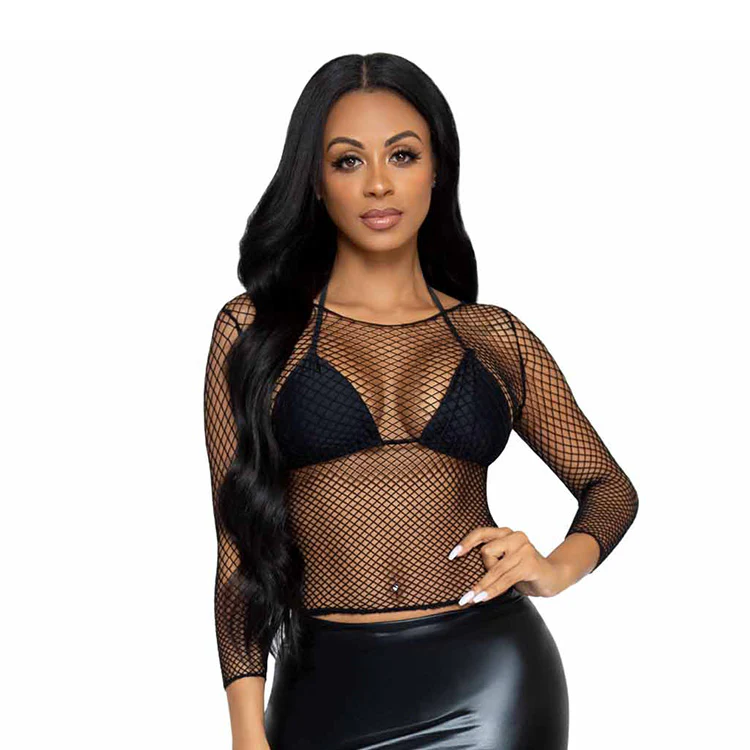 1179-long-sleeve-fishnet-crop-top-1.webp Long Sleeve Fishnet Crop Top