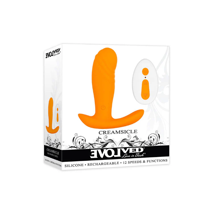 1196-evolved-creamsicle-vibrating-anal-plug-4.webp Evolved Creamsicle Vibrating Anal Plug