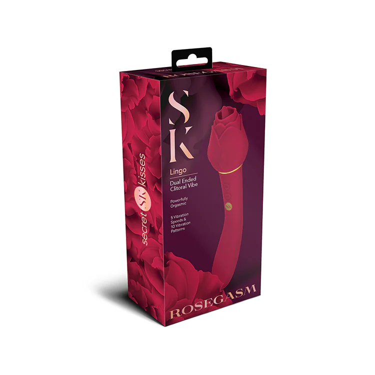 Rosegasm Lingo Dual Ended Clitoral Vibe