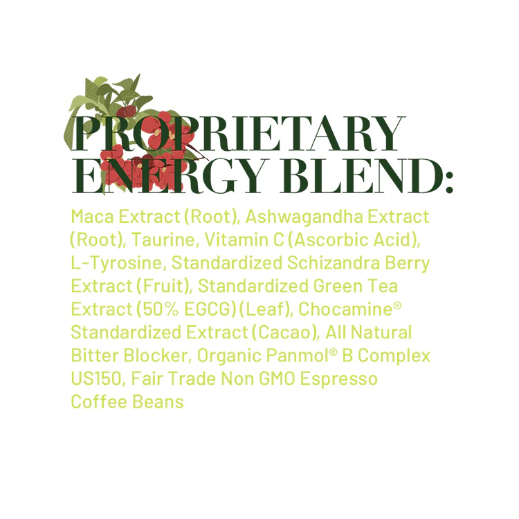 Espresso Crunch Energy Chocolate Bar