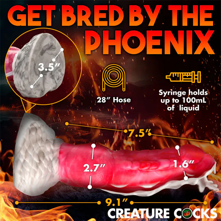 1386-creature-cocks-resurrector-phoenix-squirting-dildo-5.webp Creature Cocks Resurrector Phoenix Squirting Dildo
