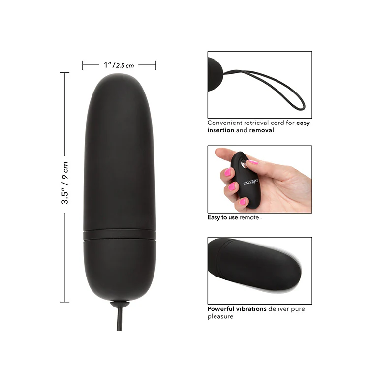 Silicone Remote Controlled Bullet Vibrator