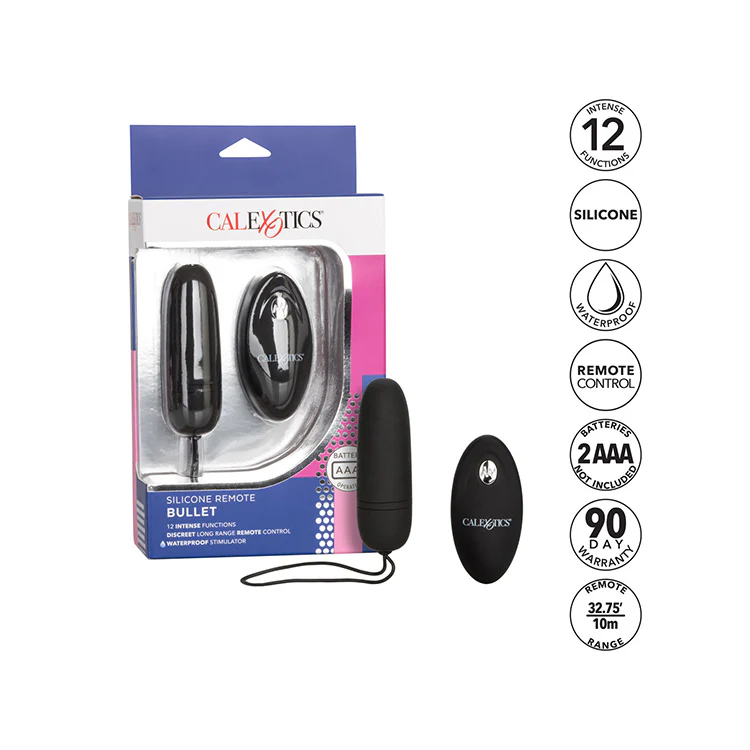 Silicone Remote Controlled Bullet Vibrator