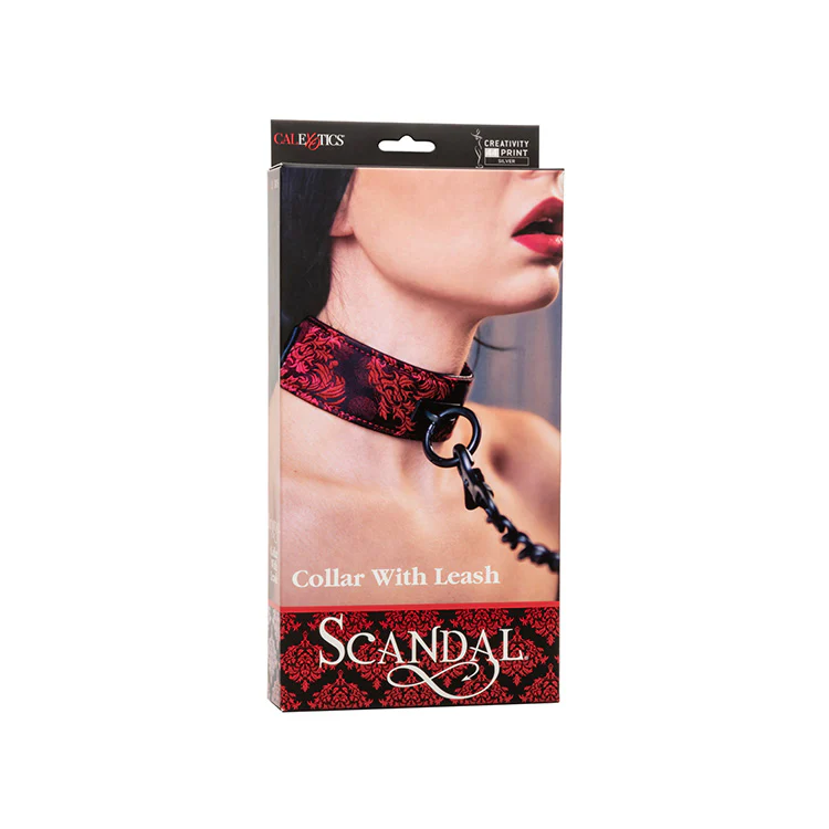 Scandal Collar with Leash