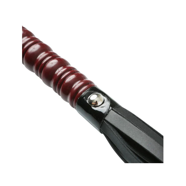 Sex & Mischief Mahogany Flogger