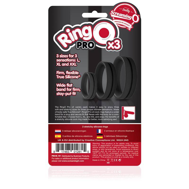 Screaming O Ringo Pro X3 (black)