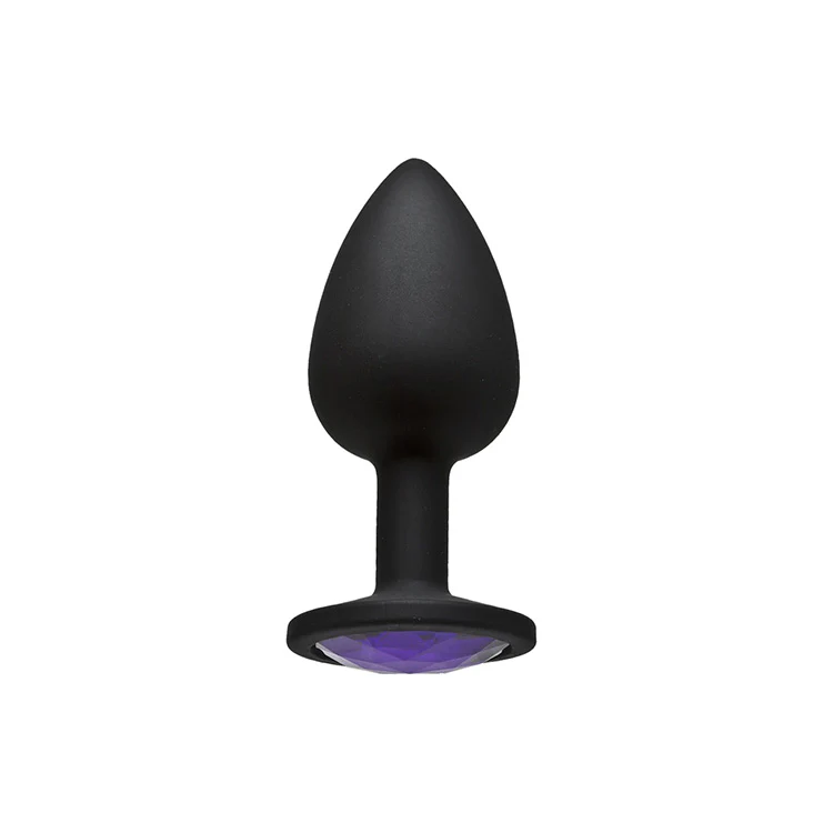 1612-booty-bling-small-silicone-butt-plug-2.webp Booty Bling Small Silicone Butt Plug