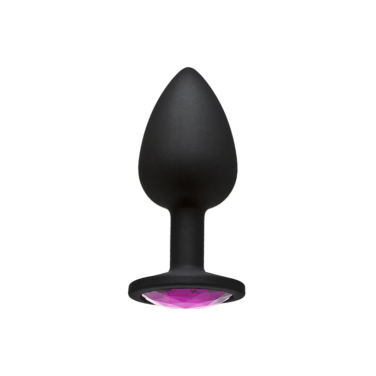 1612-booty-bling-small-silicone-butt-plug-5.webp Booty Bling Small Silicone Butt Plug