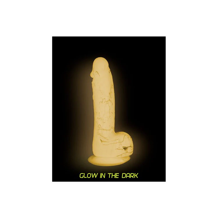 1740-pink-swirl-glow-in-the-dark-7.5-dildo-2.webp Pink Swirl Glow in the Dark 7.5" Dildo