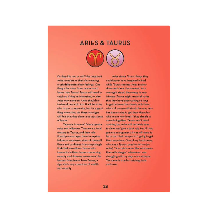 The Astrology of Love & Sex Book