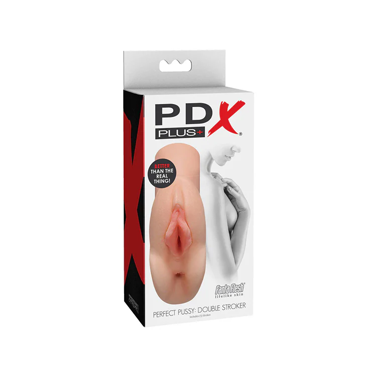Realistic Double Penetration Stroker