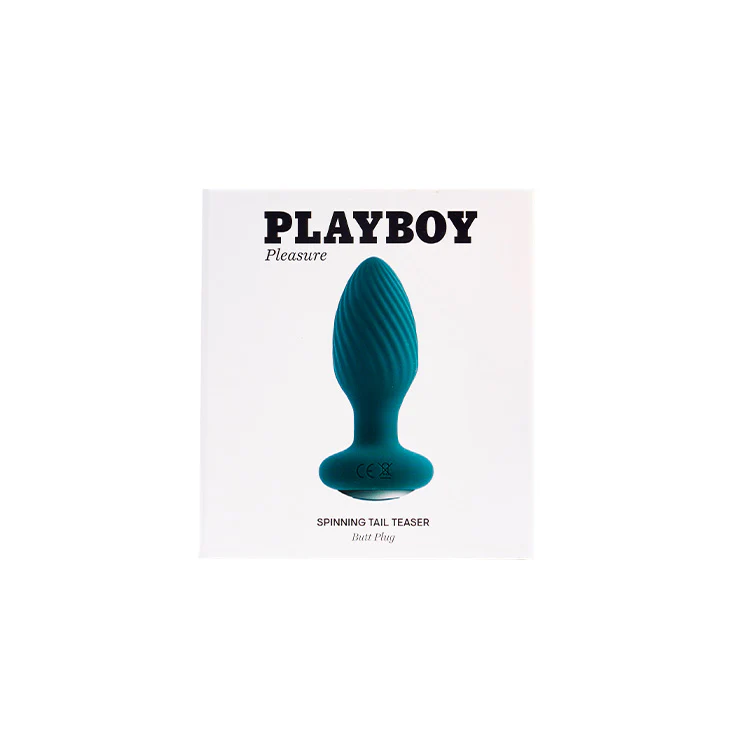 Playboy Pleasure Spinning Tail Teaser Butt Plug