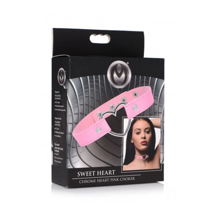 1851-sweet-heart-chrome-heart-pink-choker-4.webp Sweet Heart Chrome Heart Pink Choker