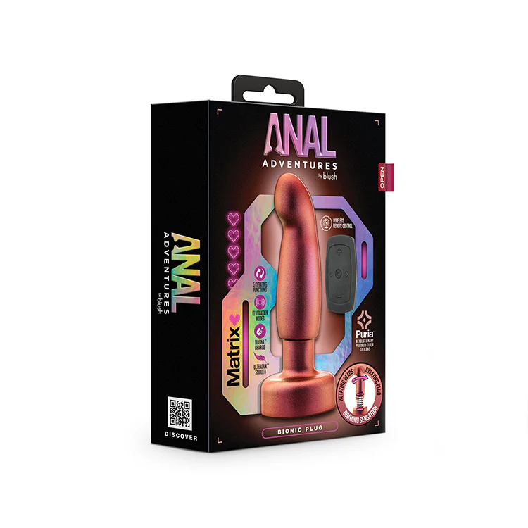1962-anal-adventures-matrix-bionic-vibrating-rimming-plug-7.webp Anal Adventures Matrix Bionic Vibrating Rimming Plug