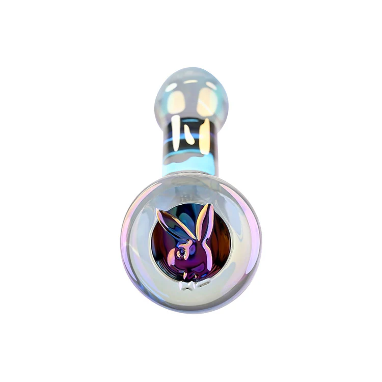 Playboy Pleasure Jewels King Multi Play Glass Dildo
