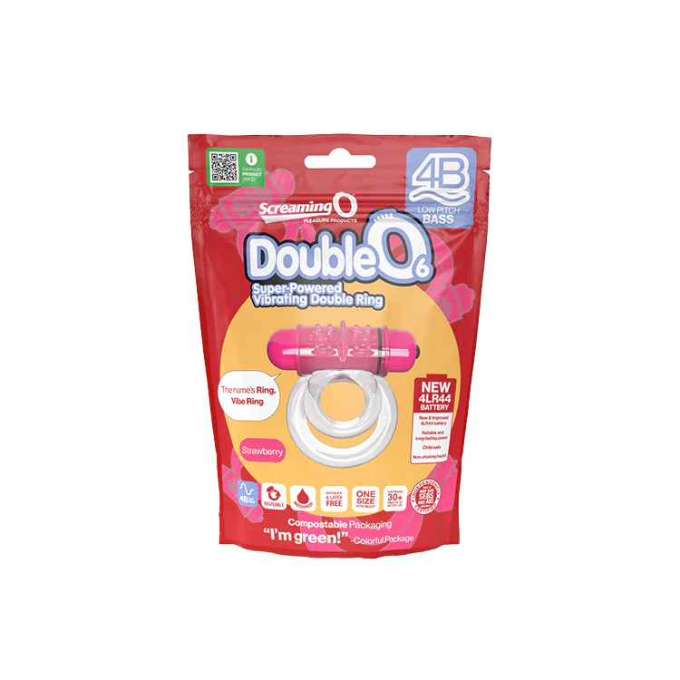 Screaming O 4B DoubleO 6 Vibrating Cock Ring