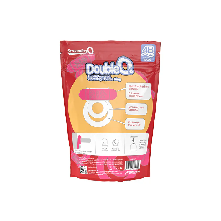 Screaming O 4B DoubleO 6 Vibrating Cock Ring
