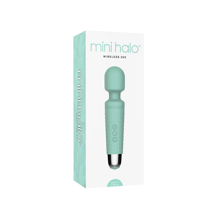 Mini Halo 20x Wireless Wand Vibrator