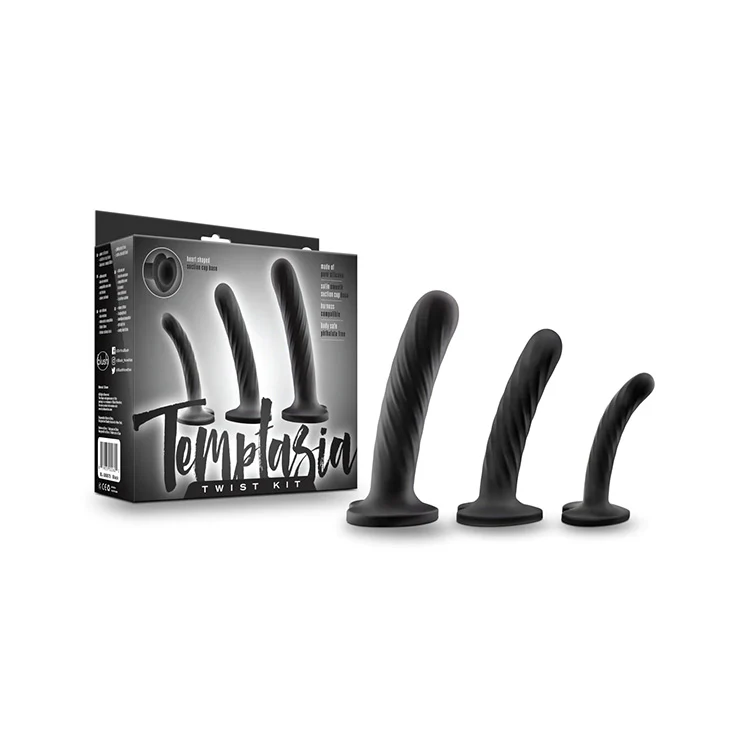 Temptasia Twist 3pc Dildo Kit