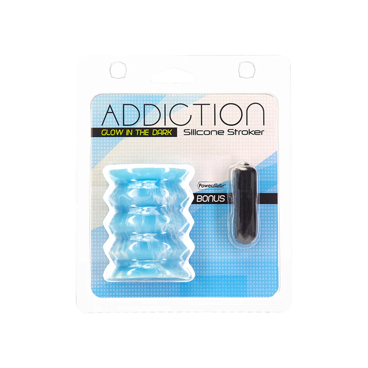 Addiction Glow-in-the-Dark Reversible Stroker