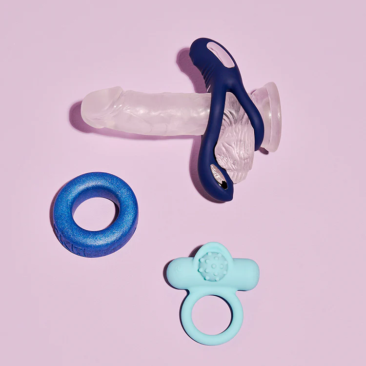 Ring Around the Rosy Vibrating Double Cock Ring