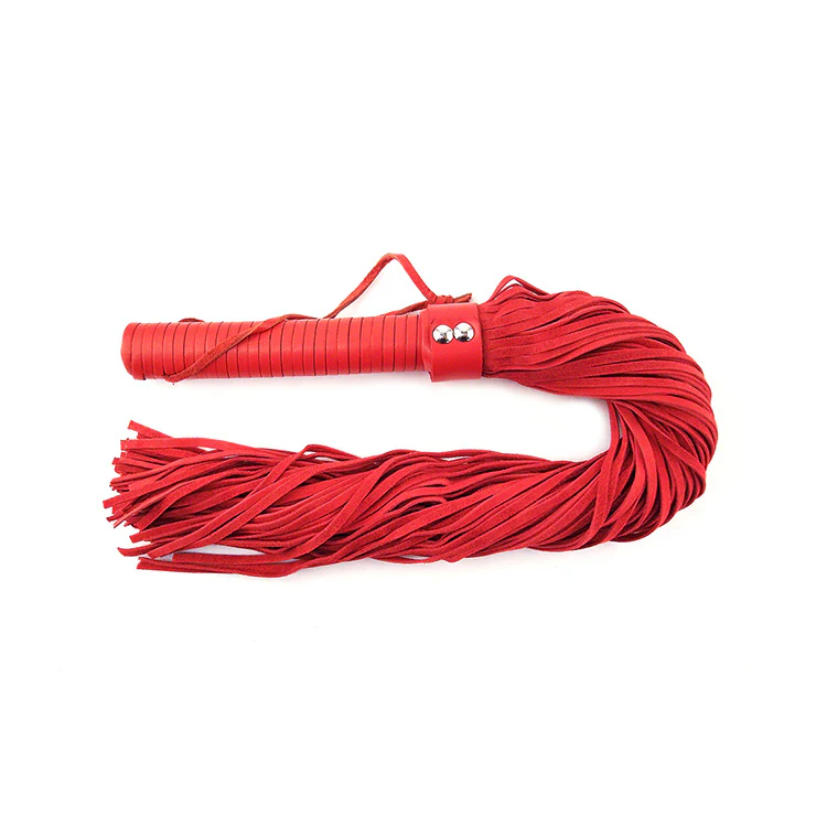 Rouge Suede Leather Flogger
