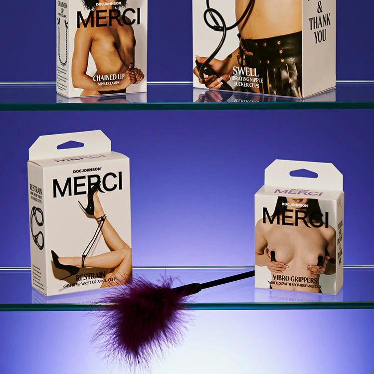 Merci Vibro Grippers Nipple Clamps