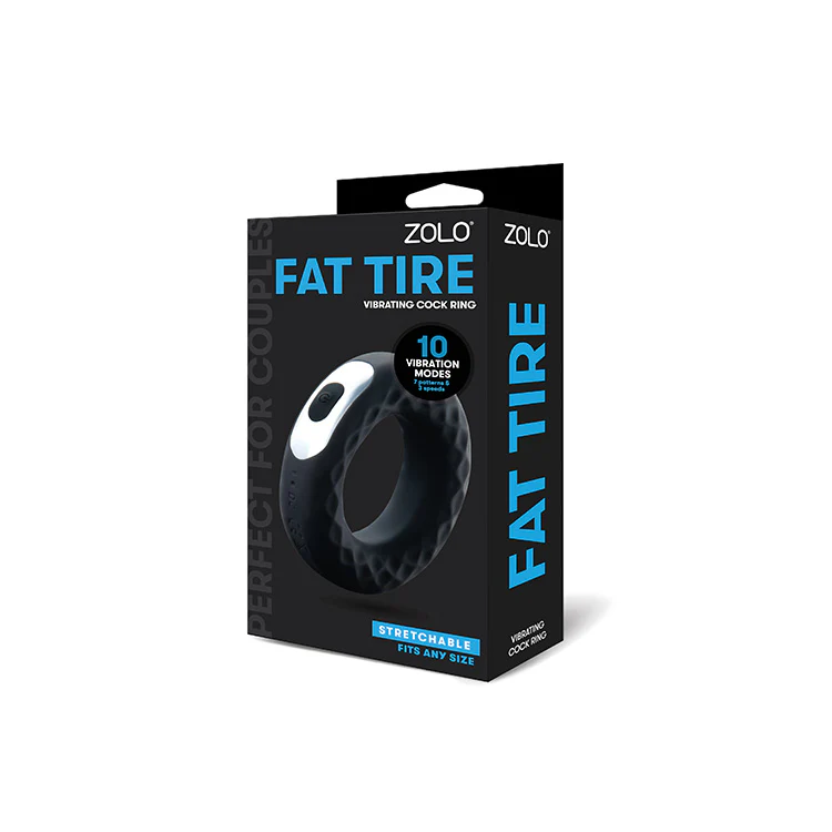 Fat Tire Vibrating Cock Ring