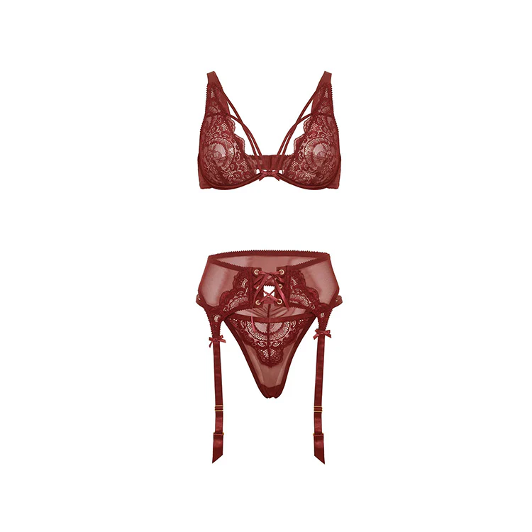 Wynter Cage Bra 3pc Set