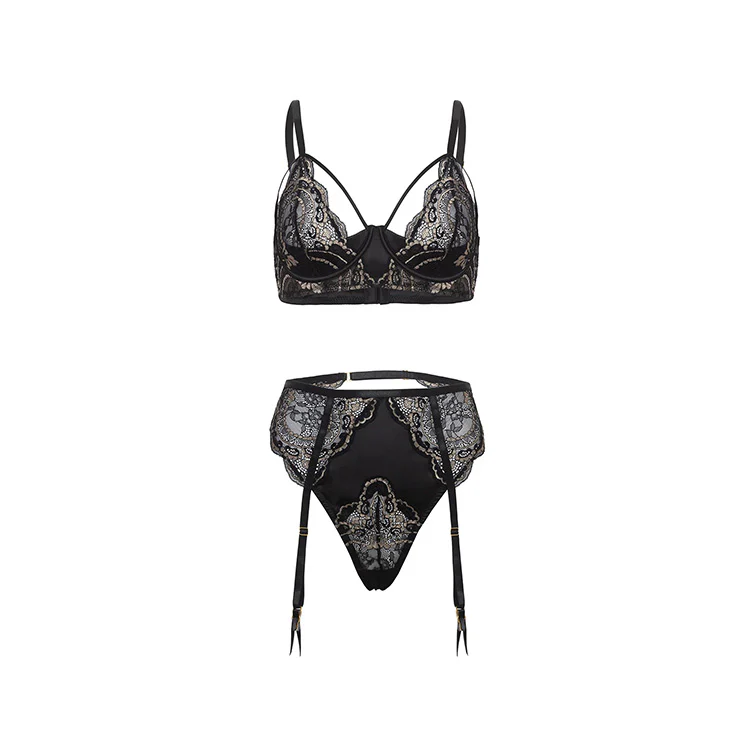 Dakota Bra & Garter Panty Set