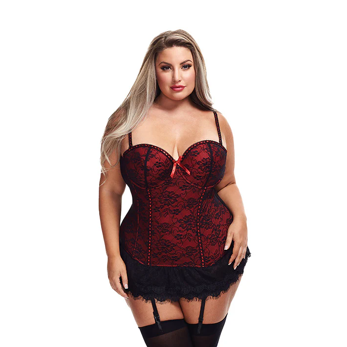240-luxe-lace-trim-bustier-g-string-7.webp Luxe Lace Trim Bustier & G-String