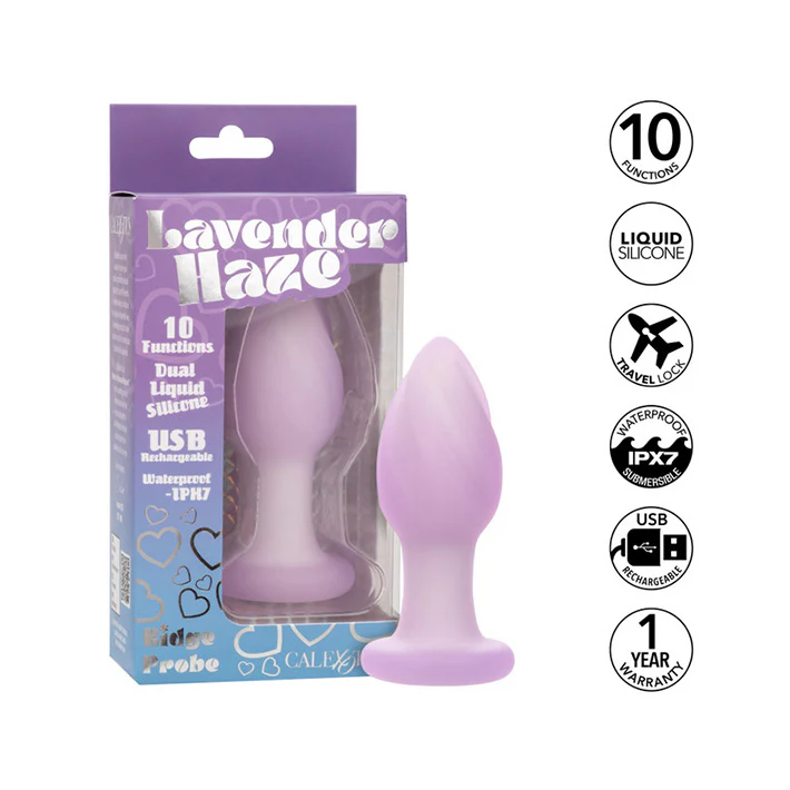 2464-lavender-haze-ridge-vibrating-butt-plug-9.webp Lavender Haze Ridge Vibrating Butt Plug