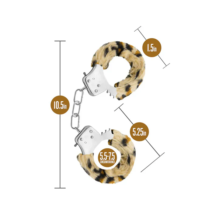 Temptasia Furry Leopard Handcuffs