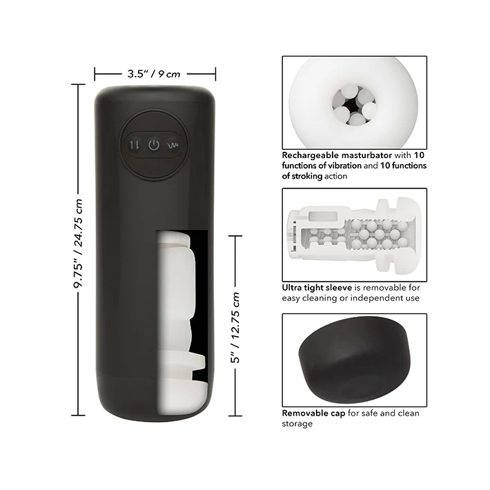 Optimum Power Vibrating & Thrusting Stroker