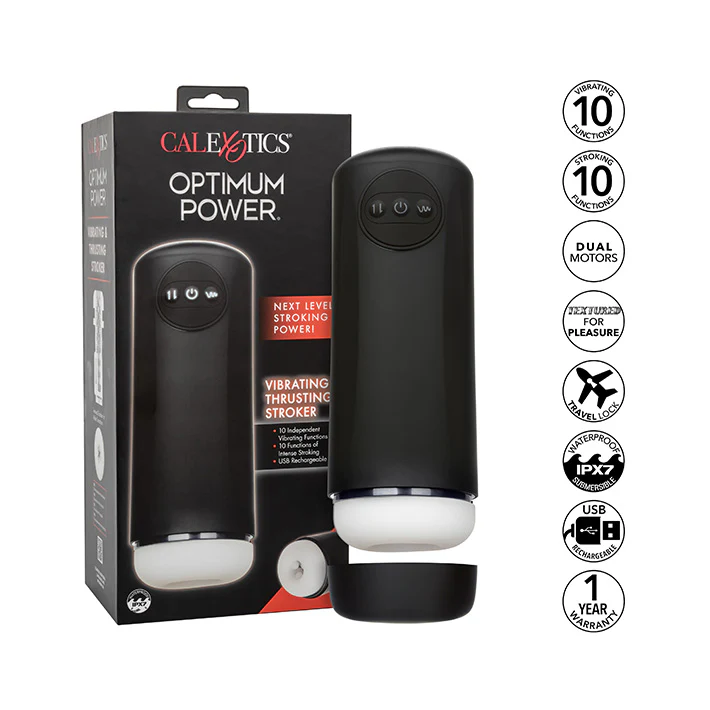 Optimum Power Vibrating & Thrusting Stroker