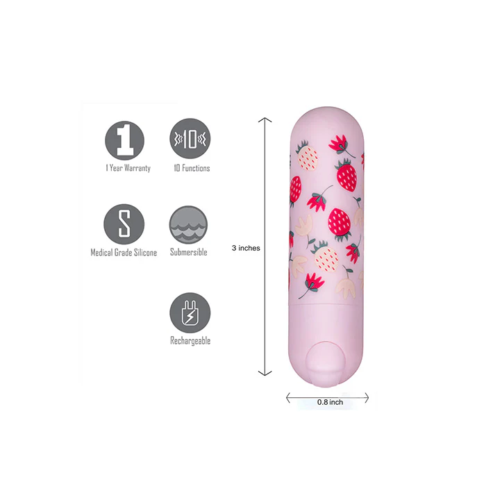 Bari Strawberry Mini Bullet