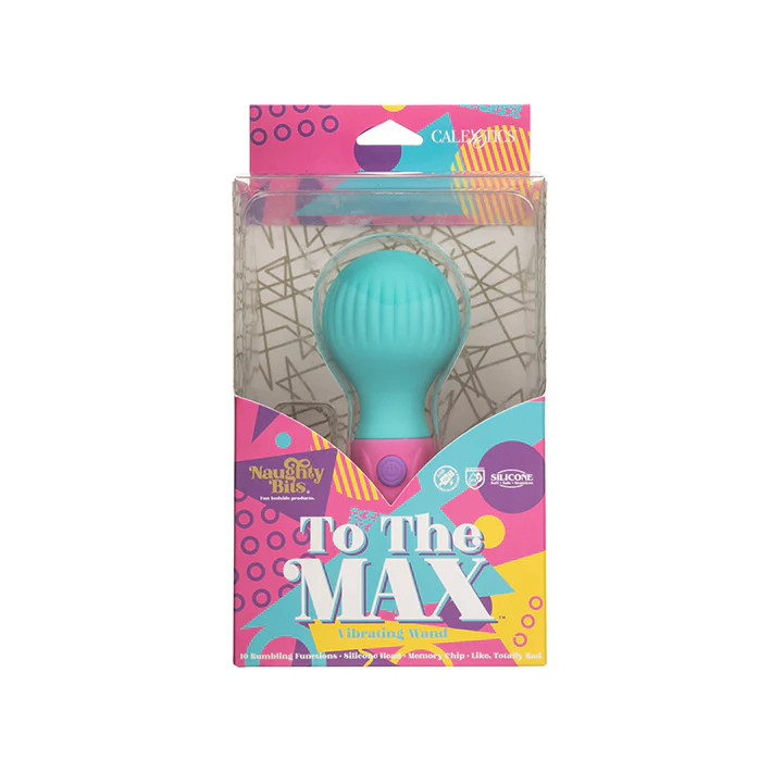 Naughty Bits to The Max Mini Wand Vibrator