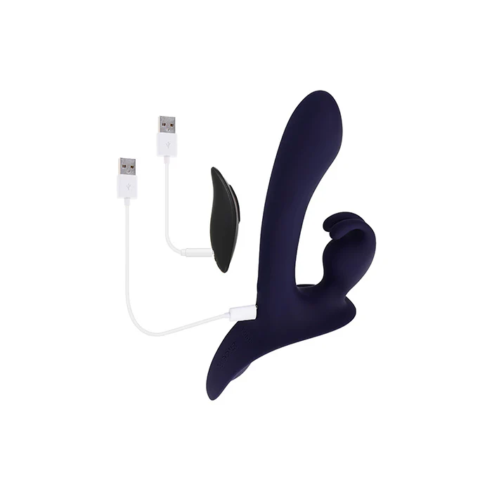 Giving Vibes Harness & Vibrating Dildo Set