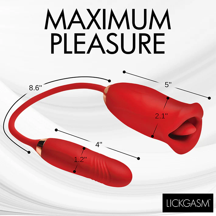2790-lickgasm-magic-kiss-kissing-clitoral-stimulator-with-thrusting-vibrator-6.webp Lickgasm Magic Kiss Kissing Clitoral Stimulator with Thrusting Vibrator