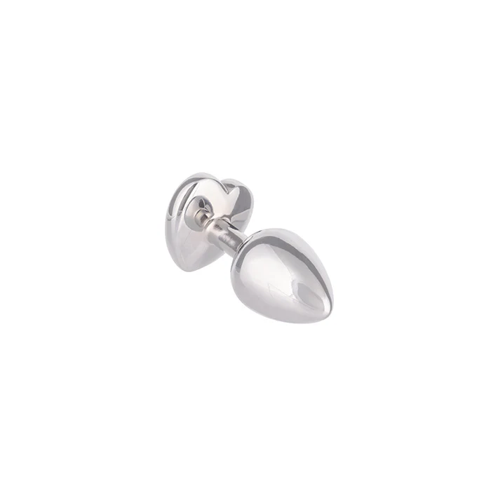Jewel Small Ruby Heart Butt Plug